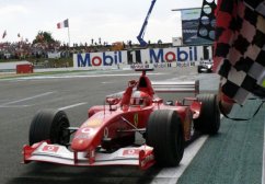 Ferrari F2002 - Michael Schumacher (2002), VC Francouzska, 1:18 BBR