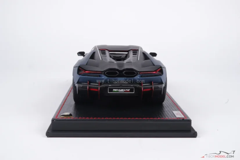 Lamborghini Revuelto NA63 (2026) kék, 1:18 MR Collection
