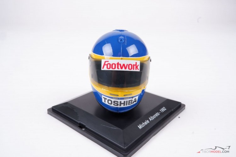 Michele Alboreto 1992 Footwork helmet, 1:5 Spark