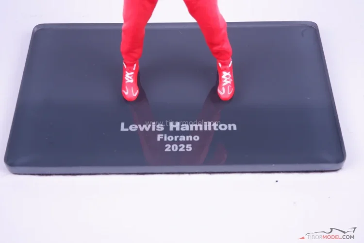 Figúrka Lewis Hamilton 2025, Scuderia Ferrari, 1:18 Figúrka Lewis Hamilton 2025, Scuderia Ferrari, 1:18