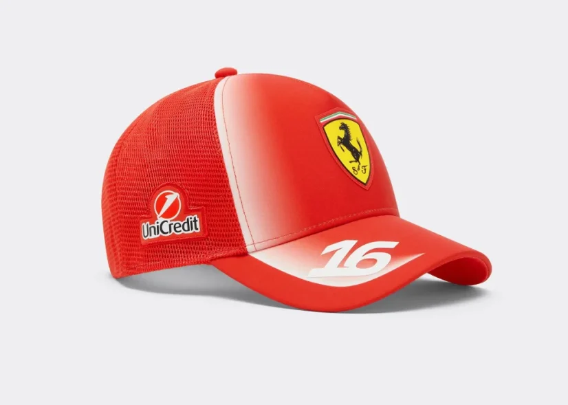 Charles Leclerc 2026 trucker, Scuderia Ferrari cap