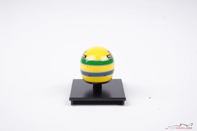 Ayrton Senna 1987 Lotus prilba, 1:10 Minichamps