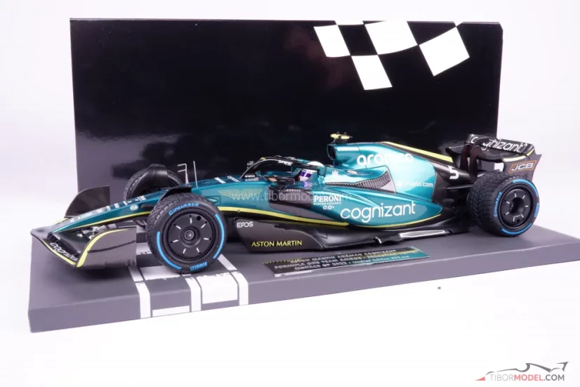 Aston Martin AMR22 - Sebastian Vettel (2022), VC Monaka, 1:18 Minichamps