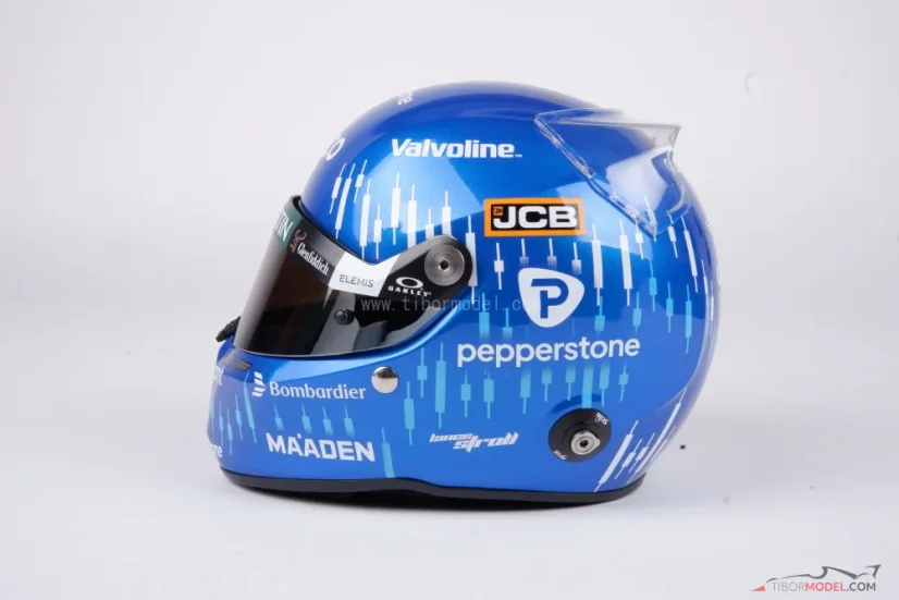 Lance Stroll 2025 Ausztrál Nagydíj mini sisak, Aston Martin, 1:2 Stilo