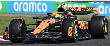 McLaren MCL60 - Lando Norris (2023), 2nd place Japan, 1:43 Spark