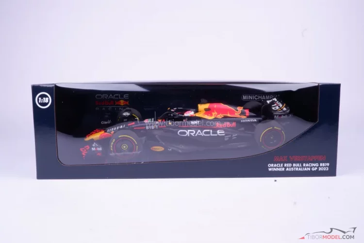 Red Bull RB19 - Max Verstappen (2023), Víťaz VC Austrálie, 1:18 Minichamps