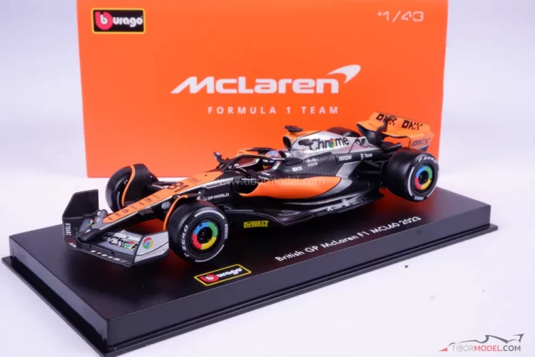 McLaren MCL60 - Oscar Piastri (2023), 1:43 BBurago Signature
