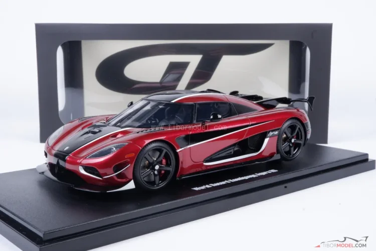 Koenigsegg Agera RS (2017) červený, 1:18 GT Spirit