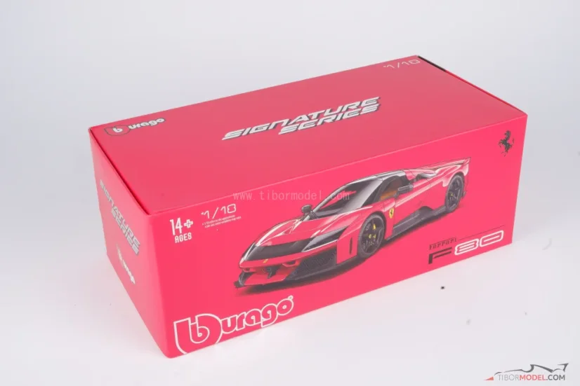 Ferrari F80 (2025) červené, 1:18 Bburago Signature