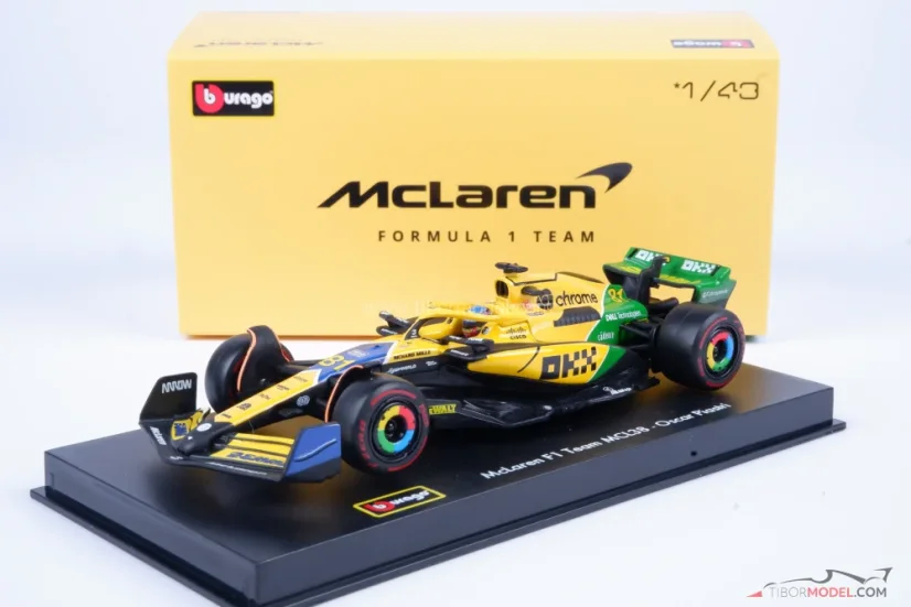 McLaren MCL38 - Oscar Piastri (2024), VC Monaka, 1:43 BBurago Signature