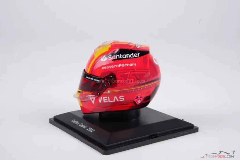 Carlos Sainz 2022 VC Španielska, Ferrari prilba, 1:5 Spark