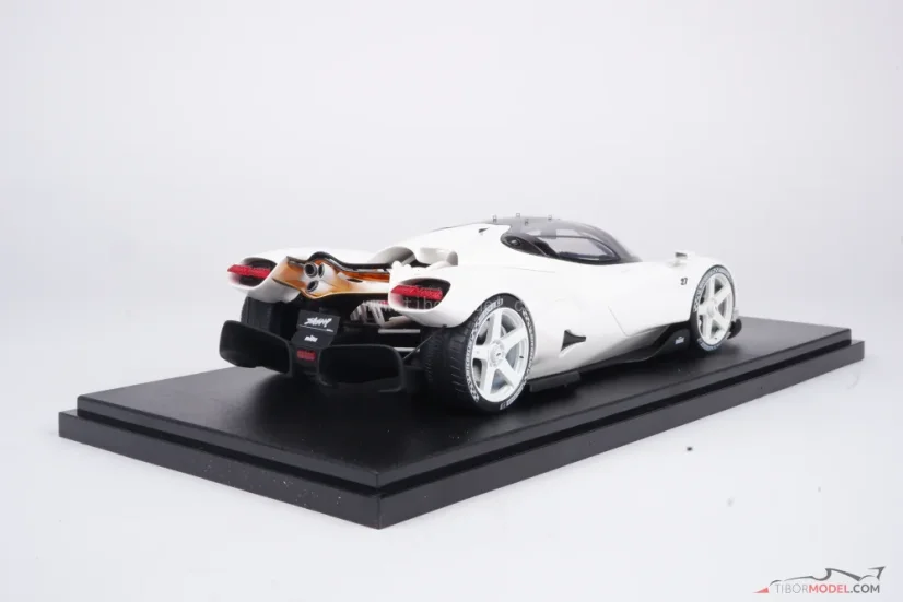 Nilu Hypercar (2025) biele, 1:18 GT Spirit