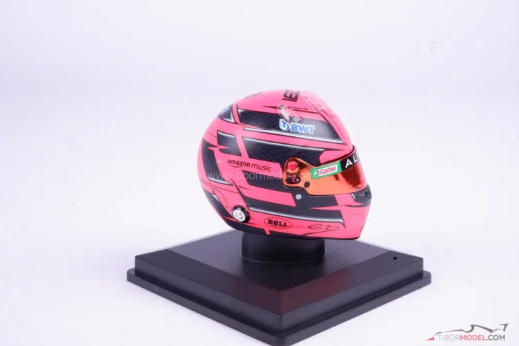 Esteban Ocon 2024, Alpine přilba, 1:5 Spark