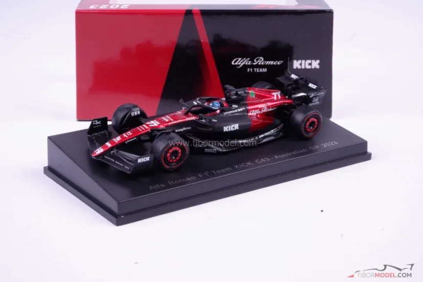 Alfa Romeo C43 - Valtteri Bottas (2023), 1:64 Spark