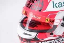 Charles Leclerc 2020, Ferrari helmet, 1:2 Bell