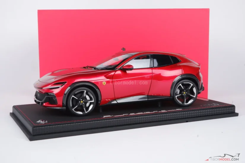 Ferrari Purosangue (2023) rosso magma, 1:18 BBR