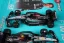 Mercedes W15 Hamilton + Russell (2024), dvojbalenie, 1:43 BBurago