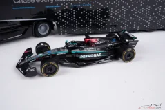 Mercedes Actros - csapat kamion Mercedes AMG Petronas 2024, 1:43 Bburago