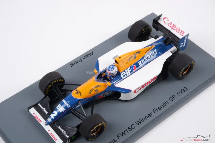 Williams FW15C - Alain Prost (1993), Víťaz VC Francúzska 1:43 Spark