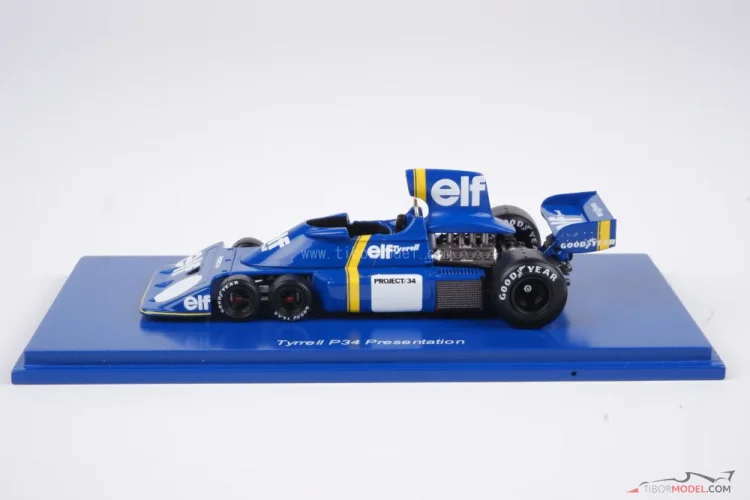 Tyrrell P34 - Predstavovacie vozidlo, 1:43 Spark