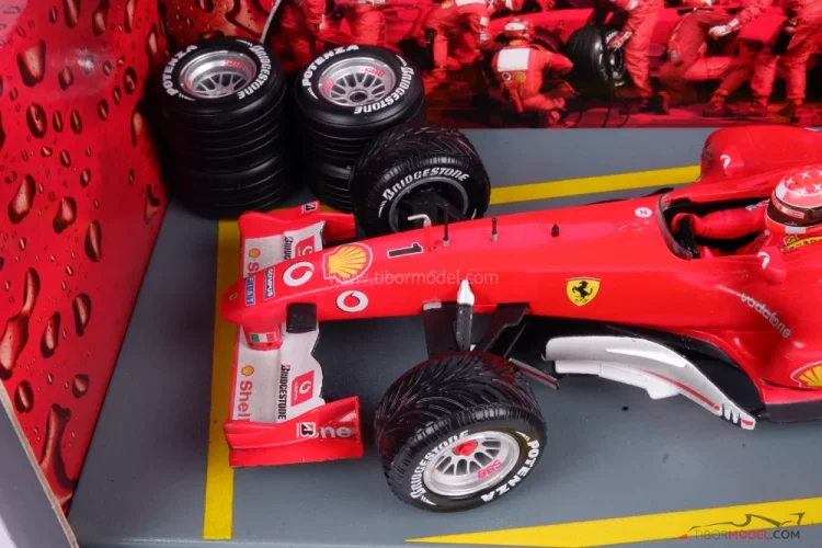 Ferrari F2003-GA - Michael Schumacher (2003), 1:18 Hot Wheels