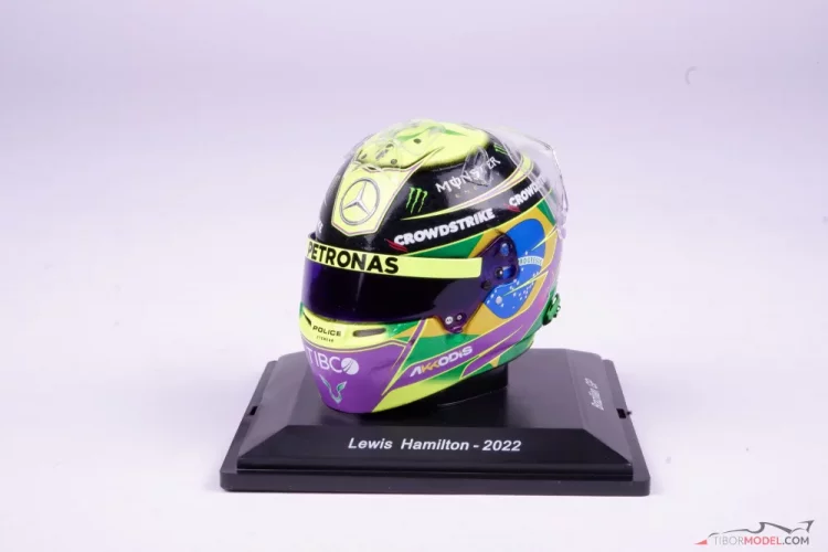 Lewis Hamilton 2022 Brazil Nagydíj, Mercedes sisak, 1:5 Spark
