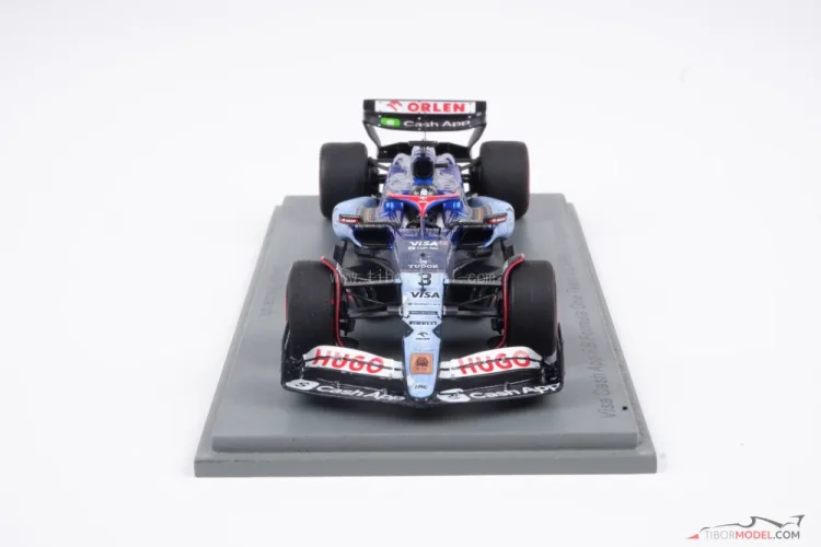 Model Visa RB VCARB01 Ricciardo Singapore 2024 Spark | Tibormodel.com