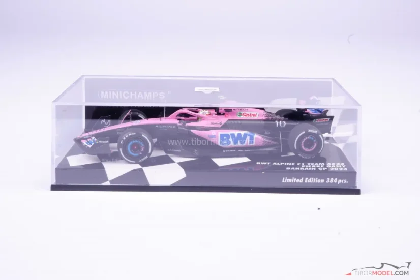 Alpine A523 - Pierre Gasly (2023), VC Bahrajnu, 1:43 Minichamps
