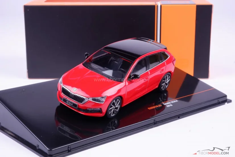 Škoda Scala červená (2019), 1:43 Ixo