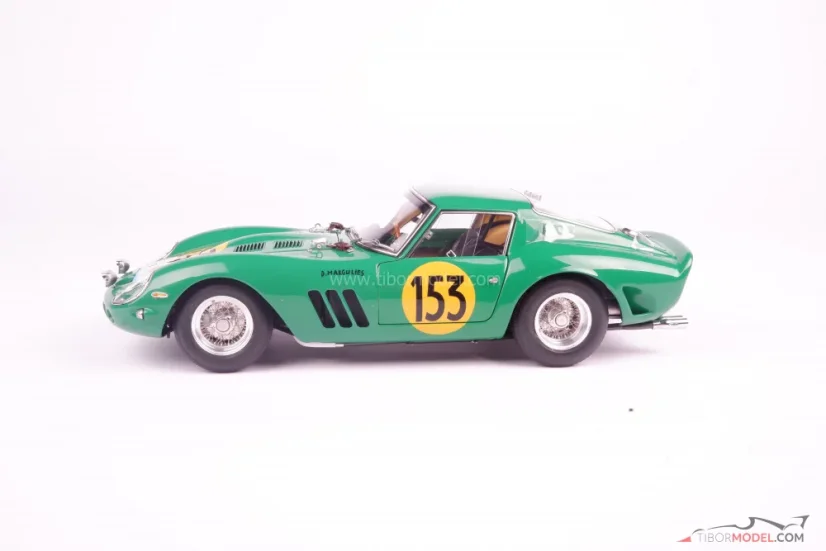 Ferrari 250 GTO - D. Piper /D. Margulies, Tour de France 1962, 1:18 CMC