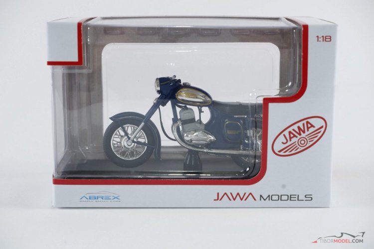 Jawa 350 Kyvacka Automatic kék (1966), 1:18 Abrex