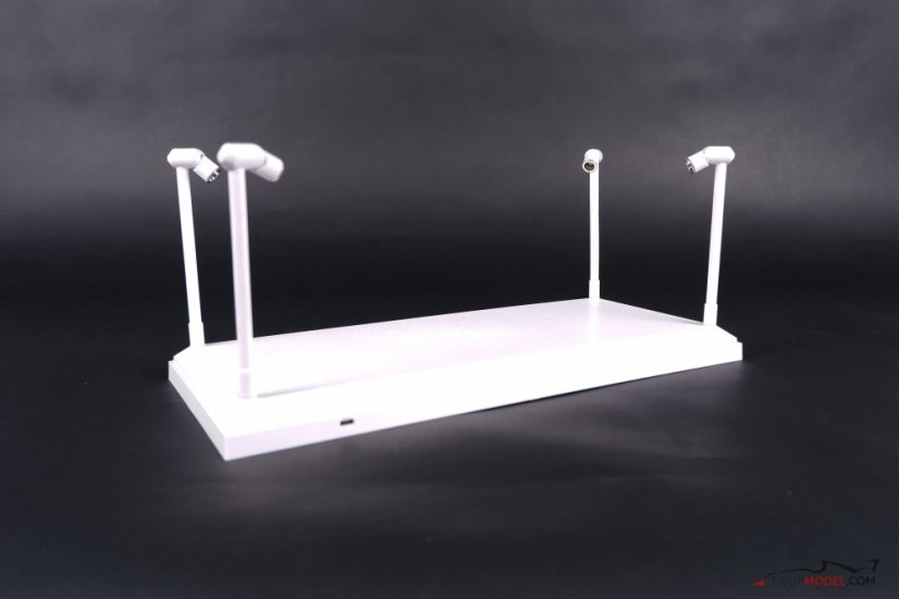 Showcase with LED lights for the 1:18 scale models