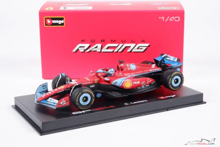 Ferrari SF-24 - Charles Leclerc (2024) Miami, 1:43 BBurago Signature