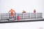 Diorama McLaern MP4/4 - A. Senna crash Monaco 1988, 1:18