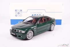 BMW E46 M3 Coupé (2000) zelené, 1:18 Solido