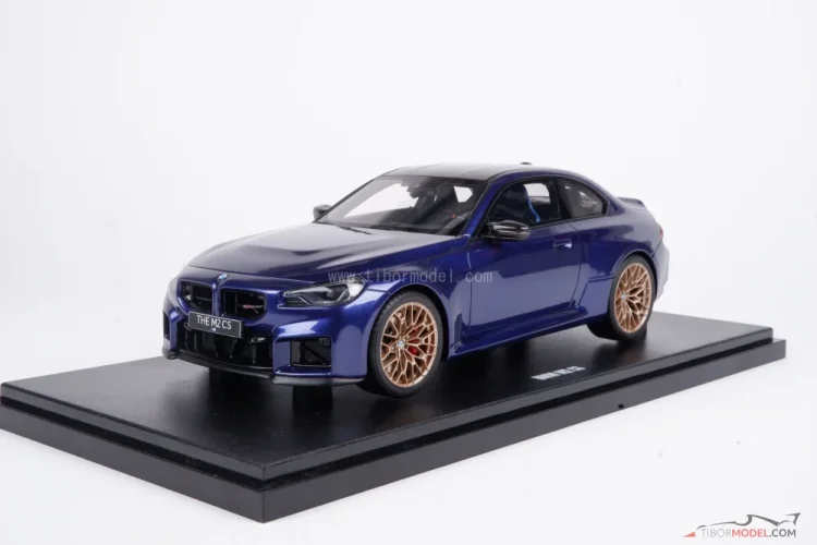 BMW M2 CS (2025) modré, 1:18 GT Spirit
