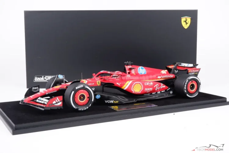 ルックスマートモデル フェラーリSF-24 F1 ルクレール　モナコ　2024 2 / フェラーリ|1/43スケールルックスマート 1/43スケール