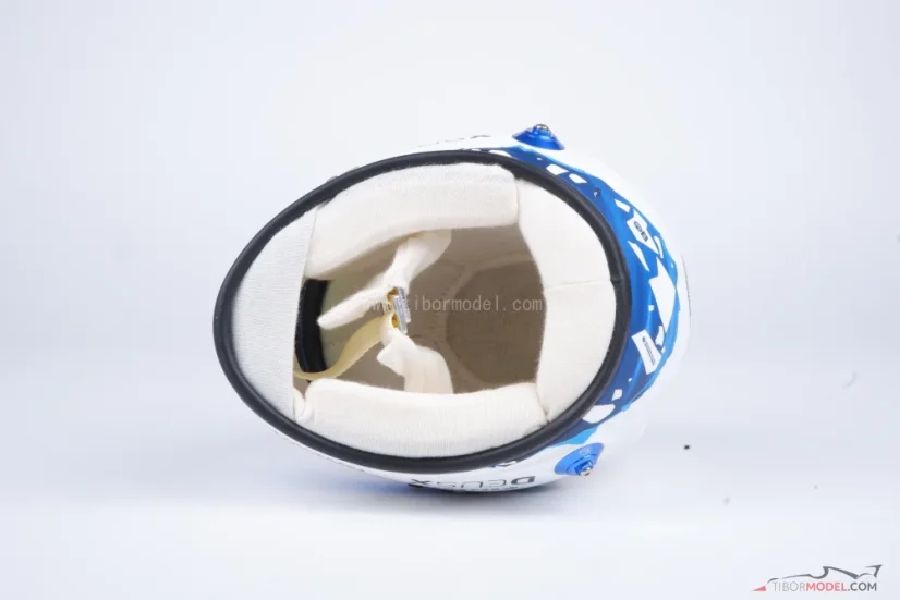 Oliver Bearman 2026 Canadian GP mini helmet, Haas, 1:2 Bell
