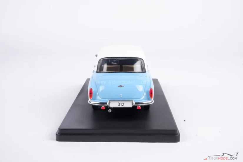 Wartburg 312 (1965) modrý, 1:24 Whitebox