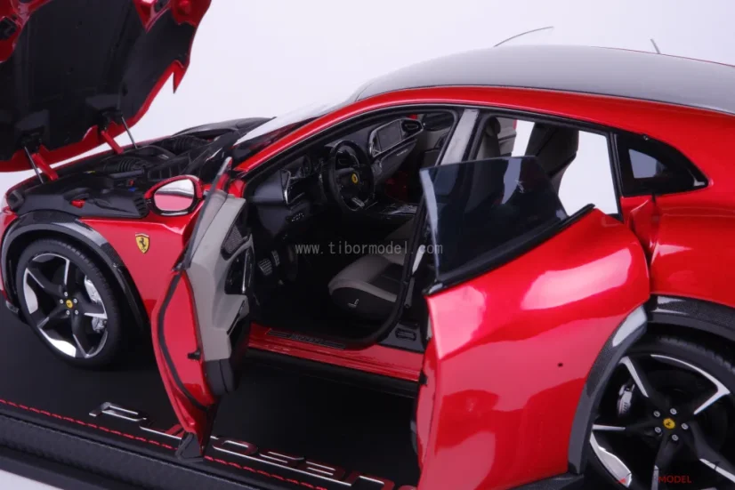 Ferrari Purosangue (2023) rosso magma, 1:18 BBR