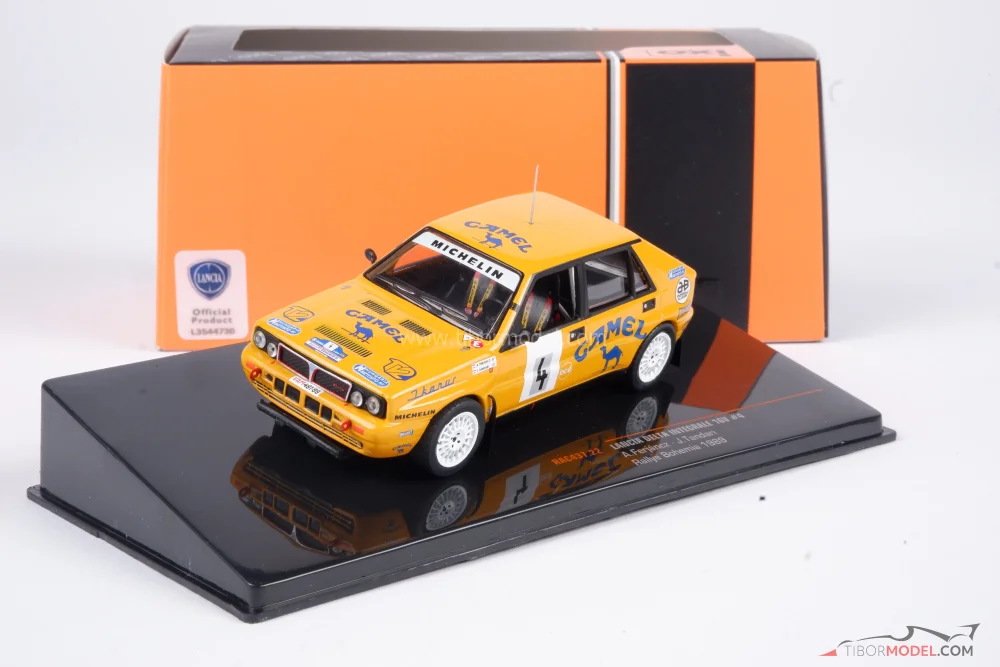 Model car Lancia Delta Ferjancz 1989, 1:43 Ixo | Tibormodel.com