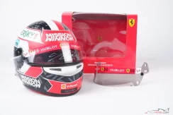 Charles Leclerc 2019, Ferrari helmet, 1:2 Bell