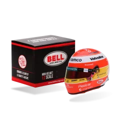 Fernando Alonso 2026 Italian GP, Aston Martin helmet, 1:2 Bell