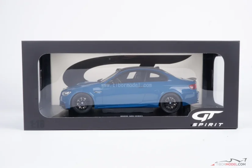 BMW M3 E92 (2007) laguna seca blue, 1:18 GT Spirit