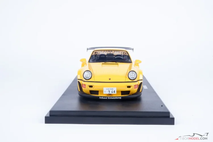 Porsche 911 RWB Qeema (2024) žlté, 1:18 GT Spirit