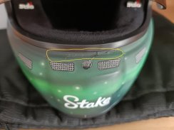 Valtteri Bottas 2024 Kick Sauber mini přilba, 1:2 Stilo