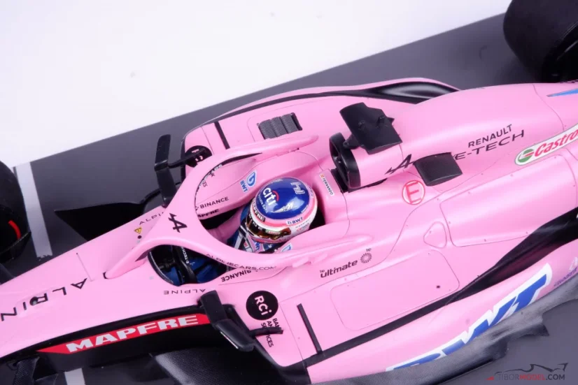 Alpine A522 - Fernando Alonso (2022), Bahrain GP, 1:18 Minichamps