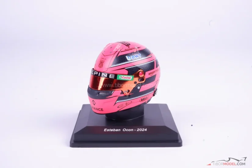 Esteban Ocon 2024, Alpine helmet, 1:5 Spark