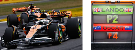 McLaren MCL60 - Lando Norris (2023), 2nd place British GP, 1:43 Spark