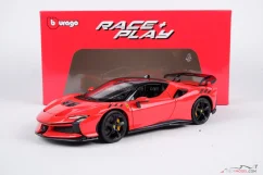 Ferrari SF90XX Stradale (2024) piros, 1:18 Bburago